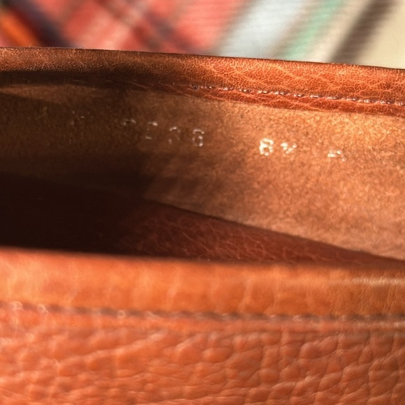 Cole Haan Soft Leather Women’s Loafer Tassel size 6 1/2 B Brown Cognac - Picture 7 of 16